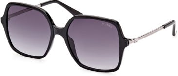 Guess GU7845 sunglasses in Shiny Black/Gradient Smoke