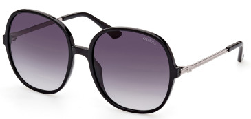 Guess GU7844 sunglasses in Shiny Black/Gradient Smoke