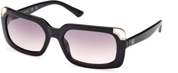 Guess GU7841 sunglasses in Shiny Black/Gradient Smoke