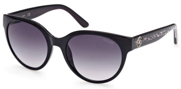 Guess GU7824 sunglasses in Shiny Black/Gradient Smoke
