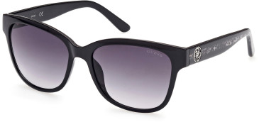 Guess GU7823 sunglasses in Shiny Black/Gradient Smoke