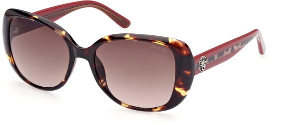 Guess GU7822 sunglasses in Dark Havana/Gradient Brown