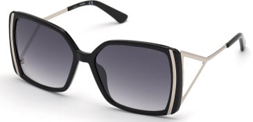 Guess GU7751 sunglasses in Shiny Black/Smoke Mirror