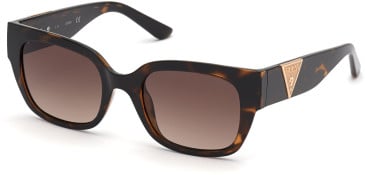 Guess GU7742 sunglasses in Dark Havana/Gradient Brown
