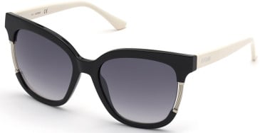 Guess GU7726 sunglasses in Shiny Black/Gradient Smoke
