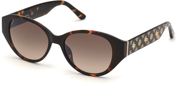 Guess Brown Lens Dark Havana Brown Sunglasses GF5070G main image 1