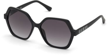 Guess GU7698 sunglasses in Shiny Black/Gradient Smoke