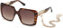 Guess GU7689 sunglasses in Dark Havana/Gradient Brown