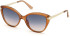 Guess GU7658 sunglasses in Shiny Orange/Gradient Smoke