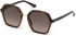 Guess GU7557 sunglasses in Dark Havana/Gradient Brown
