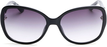 Guess GU7452 sunglasses in Shiny Black/Gradient Smoke