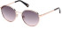 Guess GU5214 sunglasses in Shiny Rose Gold/Gradient Brown