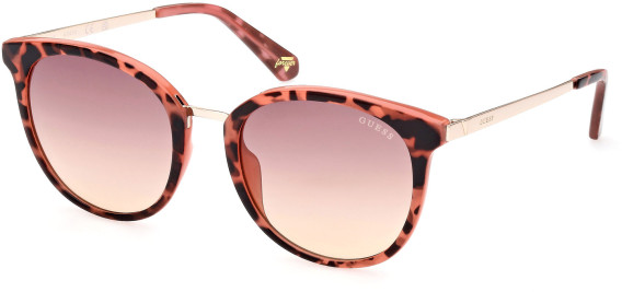 Guess GU5212 sunglasses in Pink/Other/Gradient Or Mirror Violet