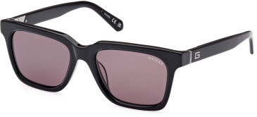 Guess GU00064 sunglasses in Shiny Black/Smoke