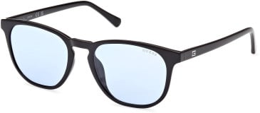 Guess GU00061 sunglasses in Shiny Black/Blue