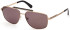 Guess GU00054 sunglasses in Gold/Other/Smoke