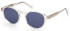 Guess GU00049 sunglasses in Crystal/Blue
