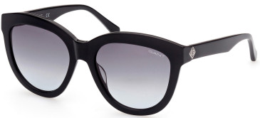 Gant GA8077 sunglasses in Shiny Black/Gradient Green