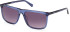 Gant GA7219 sunglasses in Shiny Blue/Gradient Smoke