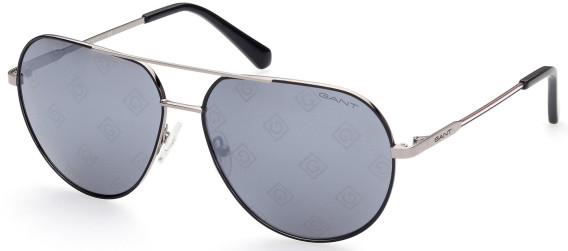 Gant GA7206 sunglasses in Shiny Gunmetal/Blue