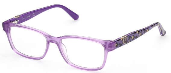 Guess GU9201 kids glasses in Shiny Violet