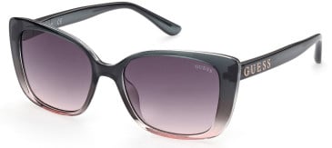 Guess GU9208 kids sunglasses in Black/Other/Gradient Smoke