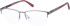 Botaniq BIO-1040 glasses in Gun Red