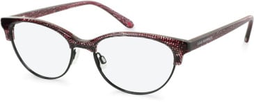 Lulu Guinness LGO-L784 glasses in Burgundy