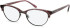 Lulu Guinness LGO-L784 glasses in Burgundy