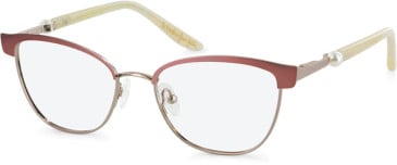 Lulu Guinness LGO-L942 glasses in Burgundy/Gold