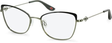 Lulu Guinness LGO-L943 glasses in Black/Silver