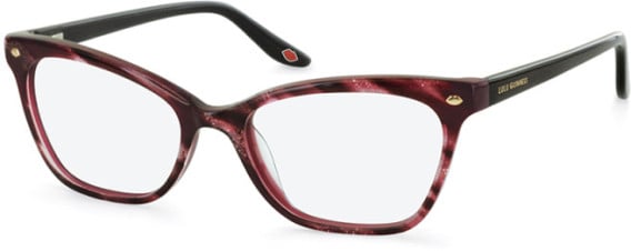 Lulu Guinness LGO-L945 glasses in Burgundy