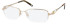 Zoffani ZFO-3055 glasses in Gold