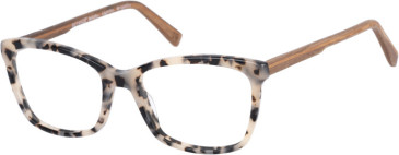 Botaniq BIO-1037 glasses in White Tortoise Wood