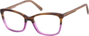 Botaniq BIO-1037 glasses in Tortoise Pink Wood