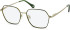 SFE-11128 glasses in Khaki/Gold