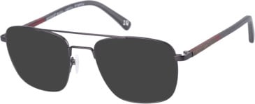 Botaniq BIO-1019 sunglasses in Gun Bamboo