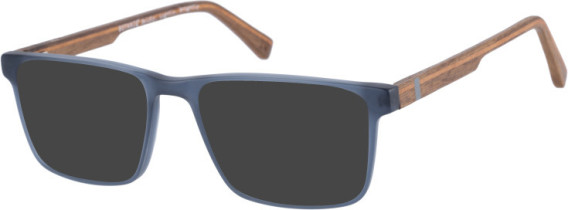 Botaniq BIO-1020 sunglasses in Navy Wood