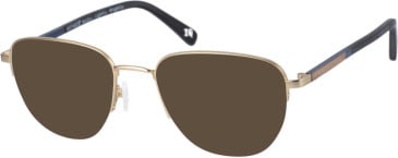 Botaniq BIO-1029 sunglasses in Gold Bamboo
