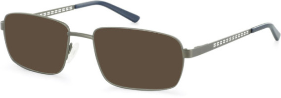 Hero For Men HRO-4286-56 sunglasses in Gunmetal