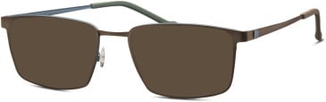 Titanflex TFO-850094-52 sunglasses in Brown/Blue