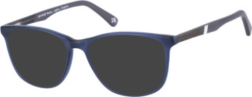 Botaniq BIO-1023 sunglasses in Navy Wood