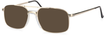 Hero For Men HRO-405B sunglasses in Gold