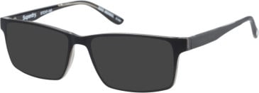 Superdry SDO-BENDO22 sunglasses in Black