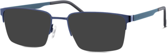 Titanflex TFO-820883-53 sunglasses in Navy/Teal