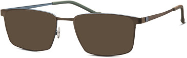 Titanflex TFO-850094-52 sunglasses in Brown/Blue