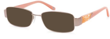 Zoffani ZFO-3059 sunglasses in Peach
