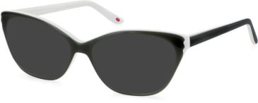 Lulu Guinness LGO-L928 sunglasses in Black/White