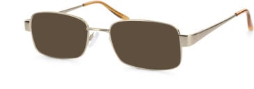 SFE-11033 sunglasses in Gold
