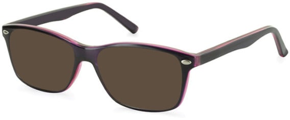SFE-11080 sunglasses in Purple Mottle